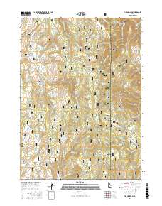 Pike Mountain 2017 topographic map thumbnail