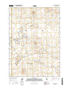Pillar Butte 2017 topographic map thumbnail