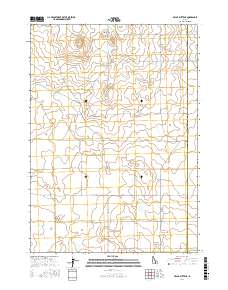 Pillar Butte NE 2017 topographic map thumbnail