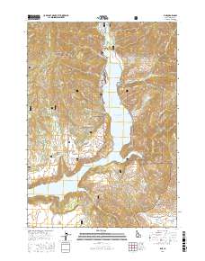 Pine 2017 topographic map thumbnail
