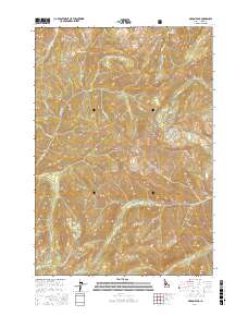Pinyon Peak 2017 topographic map thumbnail
