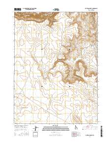Piute Basin West 2017 topographic map thumbnail