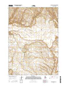 Pleasant Valley 2017 topographic map thumbnail
