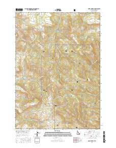 Point Lookout 2017 topographic map thumbnail