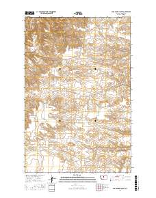 Soda Spring Coulee 2017 topographic map thumbnail