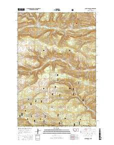 South Bench 2017 topographic map thumbnail