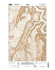 Spanish Coulee School 2017 topographic map thumbnail