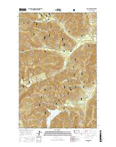 Spar Lake 2017 topographic map thumbnail