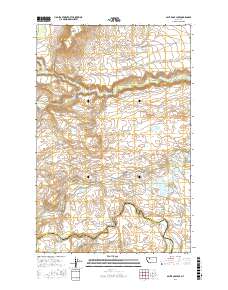 Split Rock Lake 2017 topographic map thumbnail
