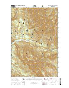 Spotted Bear Mountain 2017 topographic map thumbnail