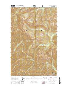 Spread Mountain 2017 topographic map thumbnail