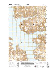 Spring Creek Bay 2017 topographic map thumbnail