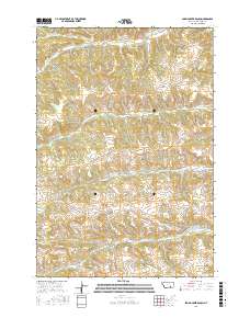 Spring Creek Ranch 2017 topographic map thumbnail