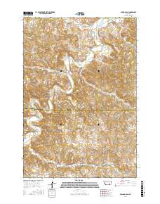 Spring Gulch 2017 topographic map thumbnail