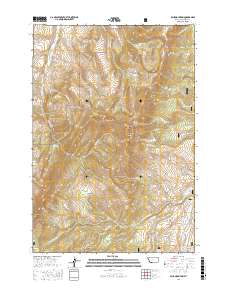 Spur Mountain 2017 topographic map thumbnail