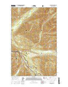 Stanton Lake 2017 topographic map thumbnail
