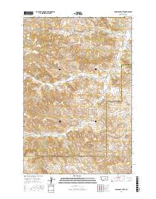 Steamboat Butte 2017 topographic map thumbnail