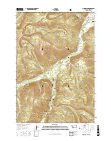 Stine Mountain 2017 topographic map thumbnail