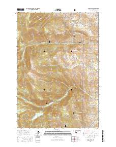 Storm Peak 2017 topographic map thumbnail