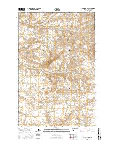 Studhorse Butte 2017 topographic map thumbnail