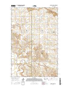 Sullivan Coulee 2017 topographic map thumbnail