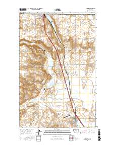 Sunburst 2017 topographic map thumbnail