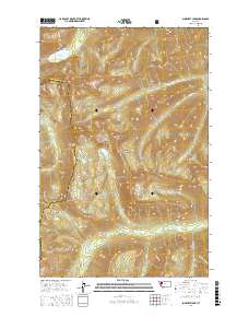 Sunburst Lake 2017 topographic map thumbnail