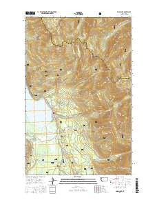 Swan Lake 2017 topographic map thumbnail