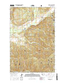 Swede Gulch 2017 topographic map thumbnail