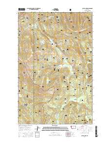 Sylvia Lake 2017 topographic map thumbnail