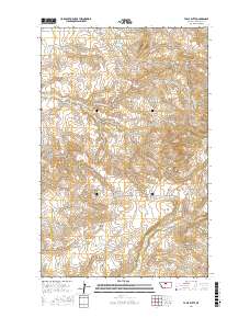 Table Butte 2017 topographic map thumbnail