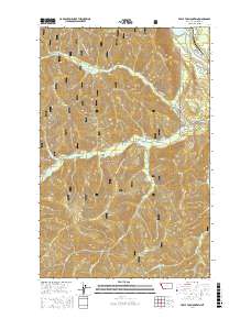 Table Top Mountain 2017 topographic map thumbnail