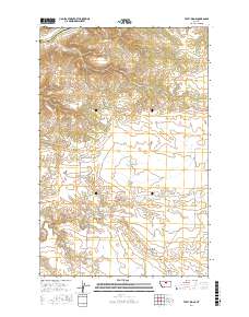 Taffy Ridge 2017 topographic map thumbnail