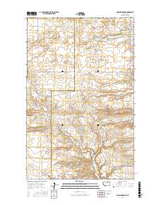 Down Reservoir 2017 topographic map thumbnail