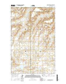 Down Reservoir NE 2017 topographic map thumbnail