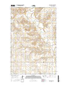Dowse Coulee 2017 topographic map thumbnail