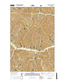 Driveway Peak 2017 topographic map thumbnail