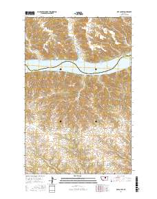 Dry Coulee 2017 topographic map thumbnail