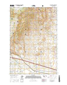 Dry Mountain 2017 topographic map thumbnail