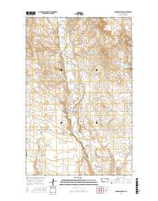 Dubbe Reservoir 2017 topographic map thumbnail