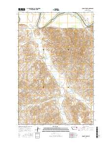 Dugout Creek 2017 topographic map thumbnail