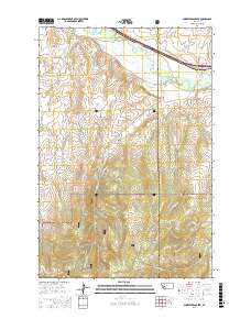 Dunkleberg Creek 2017 topographic map thumbnail