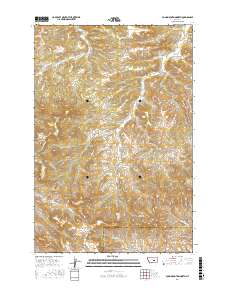 Dunn Mountain North 2017 topographic map thumbnail