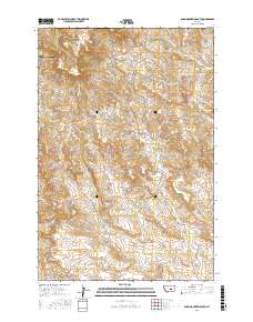 Dunn Mountain South 2017 topographic map thumbnail