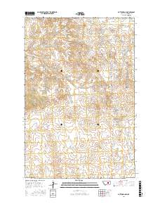 Dutton Ranch 2017 topographic map thumbnail