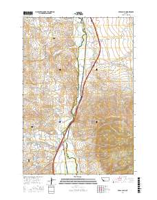 Earls Gulch 2017 topographic map thumbnail