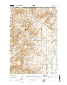 Eightmile Creek 2017 topographic map thumbnail