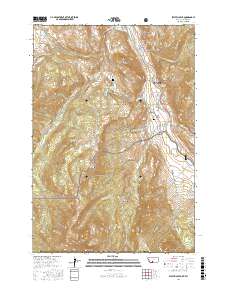 Electric Peak 2017 topographic map thumbnail