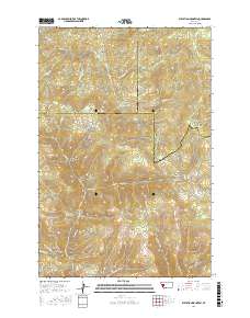 Elevation Mountain 2017 topographic map thumbnail
