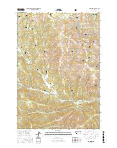 Elk Creek 2017 topographic map thumbnail